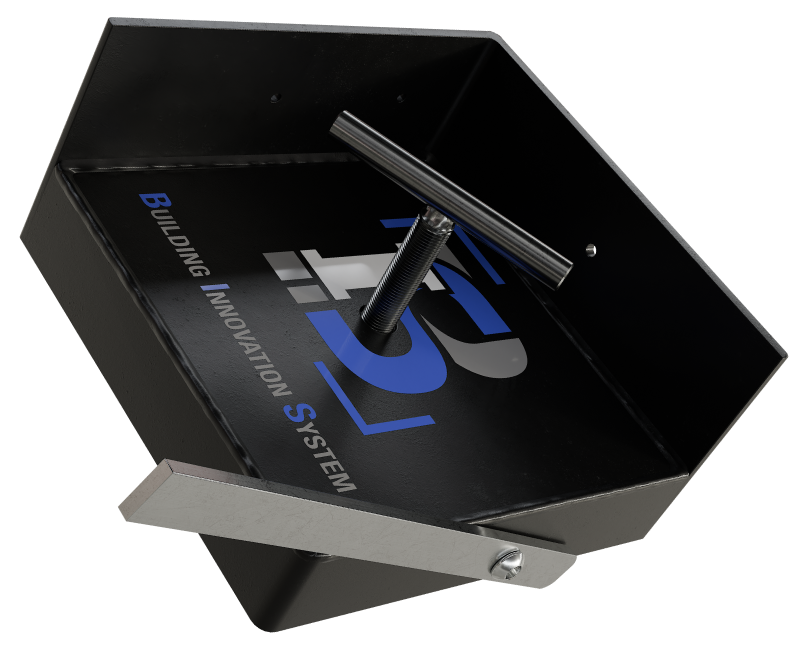 Aimant de coffrage métal 800 kg recto